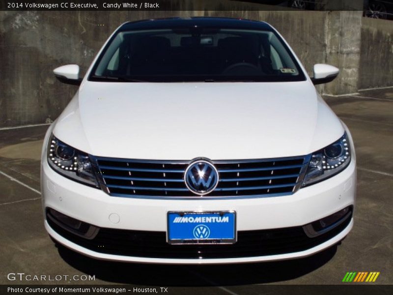 Candy White / Black 2014 Volkswagen CC Executive