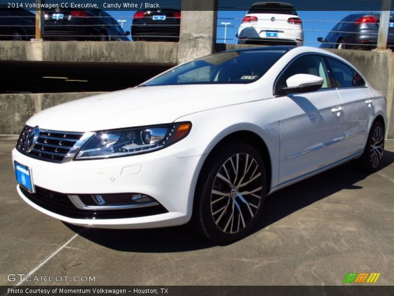 Candy White / Black 2014 Volkswagen CC Executive