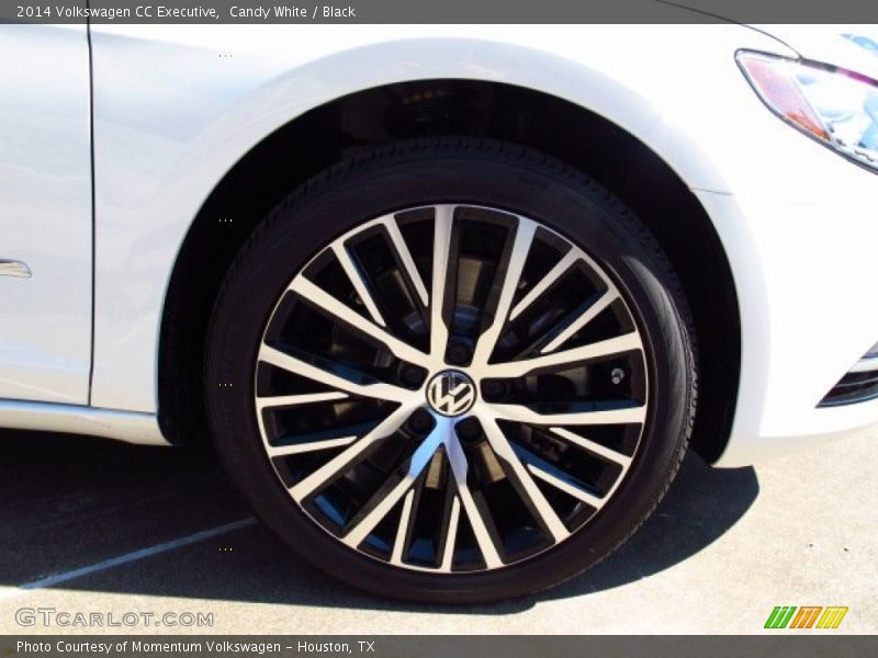 Candy White / Black 2014 Volkswagen CC Executive