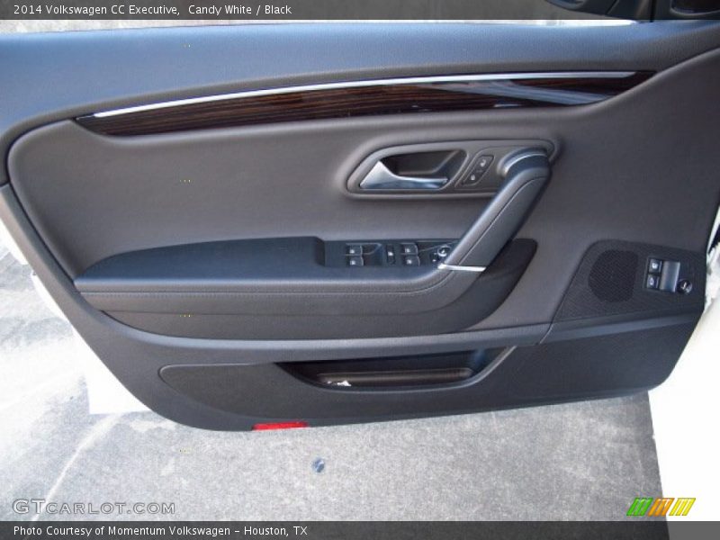 Candy White / Black 2014 Volkswagen CC Executive