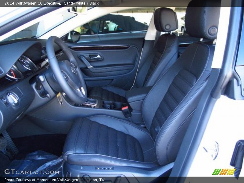 Candy White / Black 2014 Volkswagen CC Executive