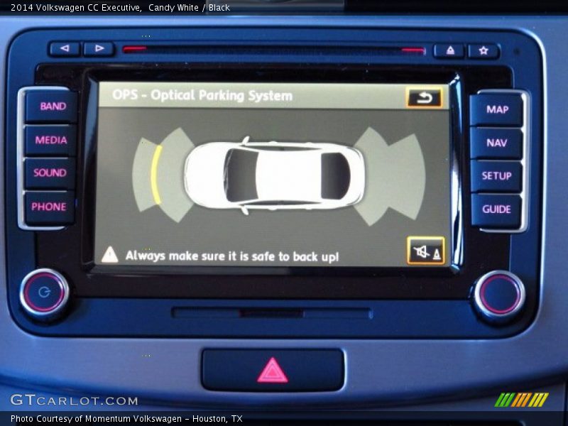 Candy White / Black 2014 Volkswagen CC Executive