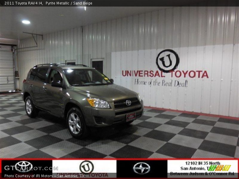 Pyrite Metallic / Sand Beige 2011 Toyota RAV4 I4