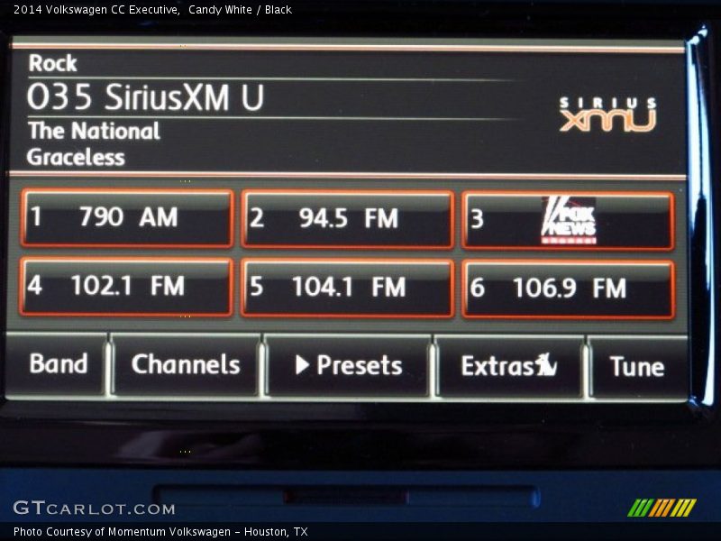 Candy White / Black 2014 Volkswagen CC Executive
