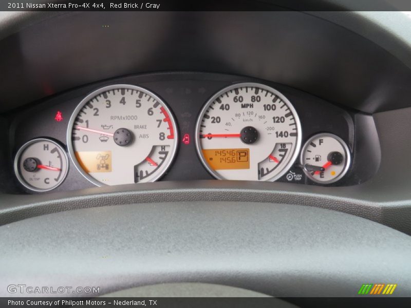Red Brick / Gray 2011 Nissan Xterra Pro-4X 4x4