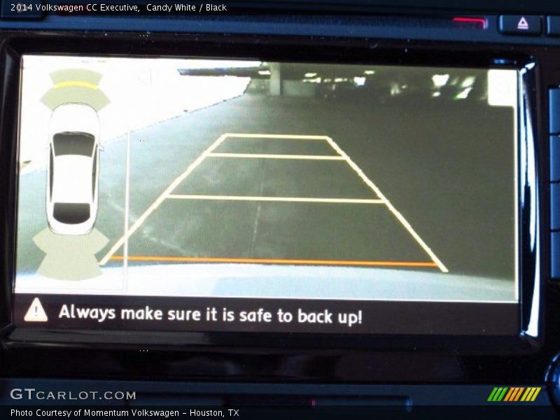 Candy White / Black 2014 Volkswagen CC Executive