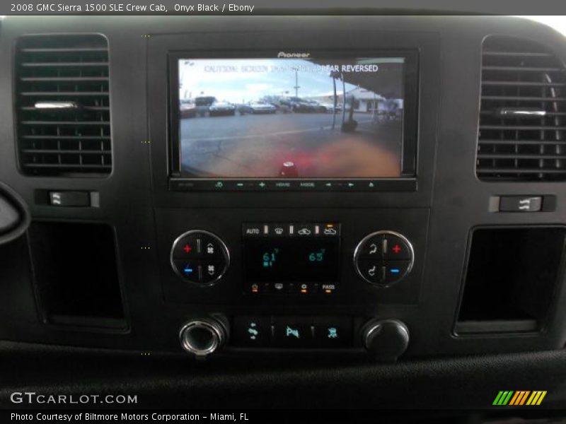 Onyx Black / Ebony 2008 GMC Sierra 1500 SLE Crew Cab