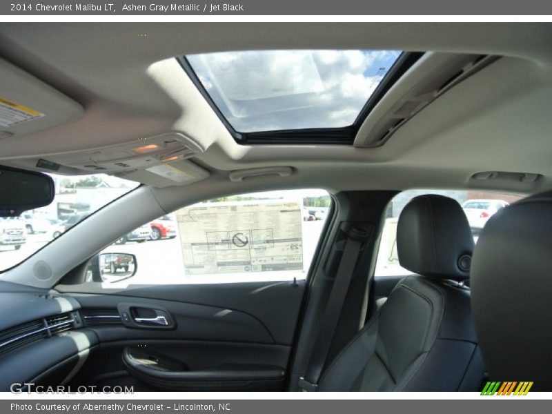 Ashen Gray Metallic / Jet Black 2014 Chevrolet Malibu LT