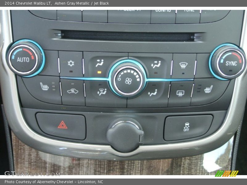 Ashen Gray Metallic / Jet Black 2014 Chevrolet Malibu LT