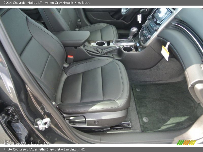 Ashen Gray Metallic / Jet Black 2014 Chevrolet Malibu LT
