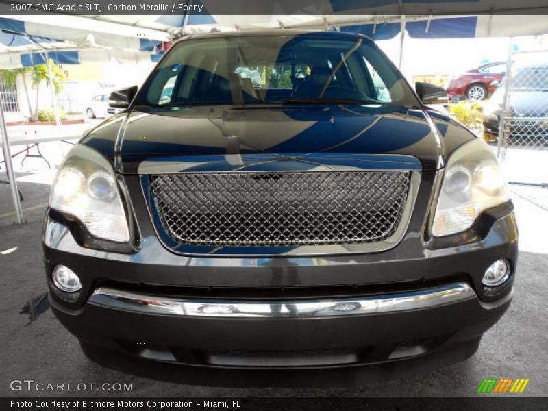 Carbon Metallic / Ebony 2007 GMC Acadia SLT
