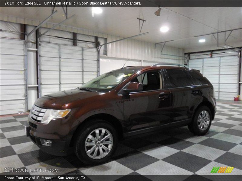 Cinnamon Metallic / Sport Black Leather/Grey Alcantara 2010 Ford Edge SEL