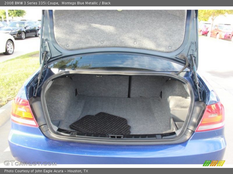 Montego Blue Metallic / Black 2008 BMW 3 Series 335i Coupe