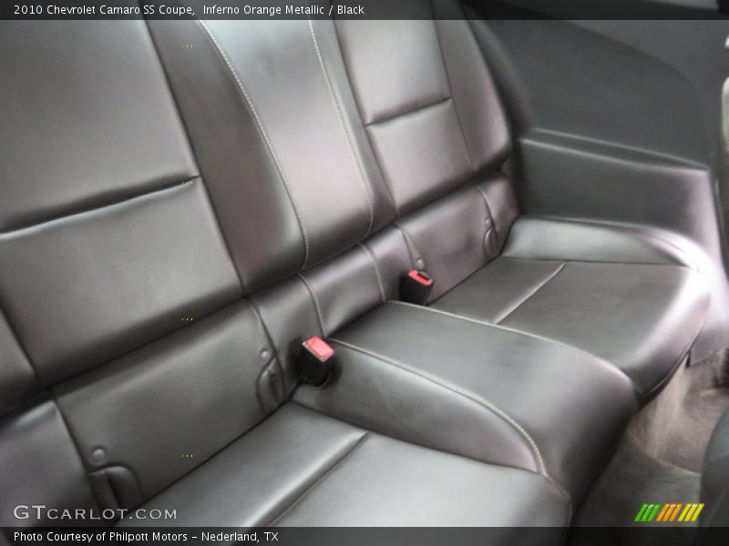 Inferno Orange Metallic / Black 2010 Chevrolet Camaro SS Coupe