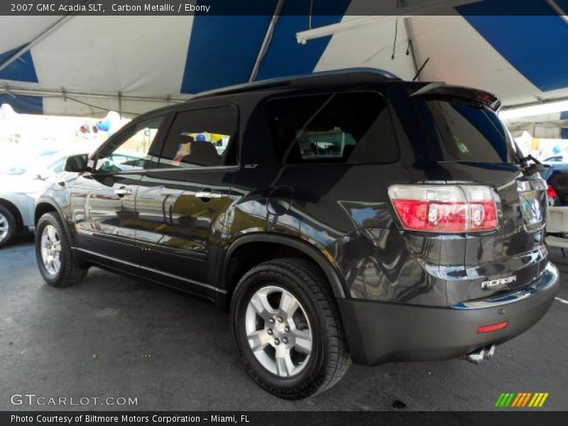 Carbon Metallic / Ebony 2007 GMC Acadia SLT