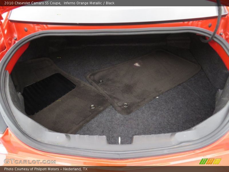 Inferno Orange Metallic / Black 2010 Chevrolet Camaro SS Coupe