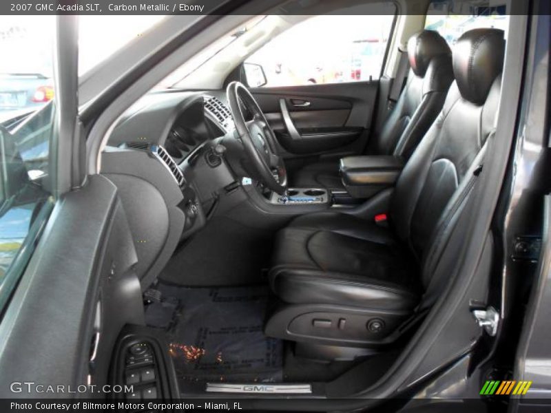 Carbon Metallic / Ebony 2007 GMC Acadia SLT