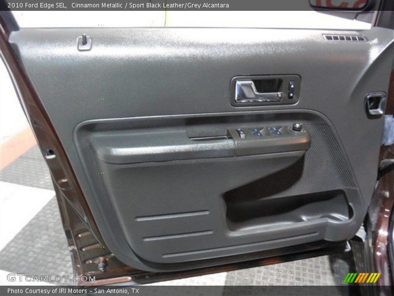 Cinnamon Metallic / Sport Black Leather/Grey Alcantara 2010 Ford Edge SEL