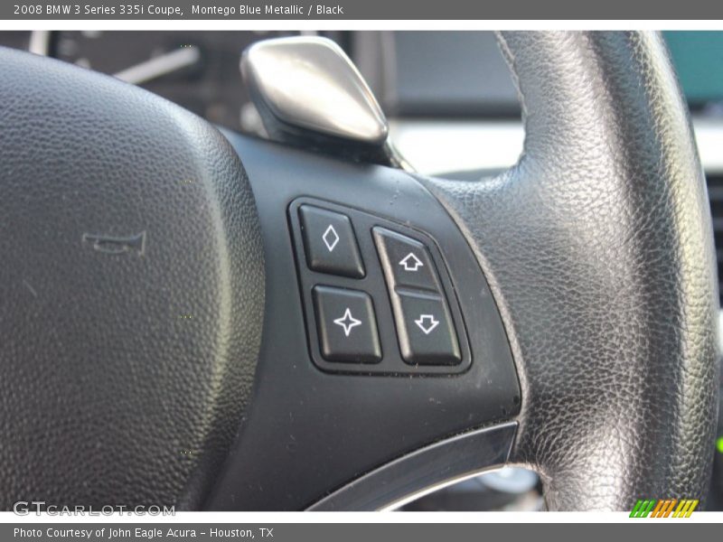 Montego Blue Metallic / Black 2008 BMW 3 Series 335i Coupe