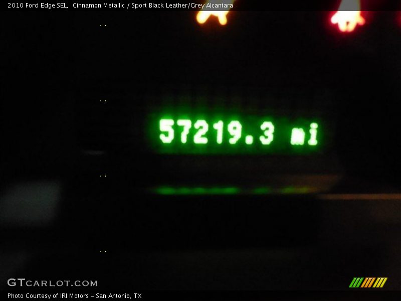 Cinnamon Metallic / Sport Black Leather/Grey Alcantara 2010 Ford Edge SEL