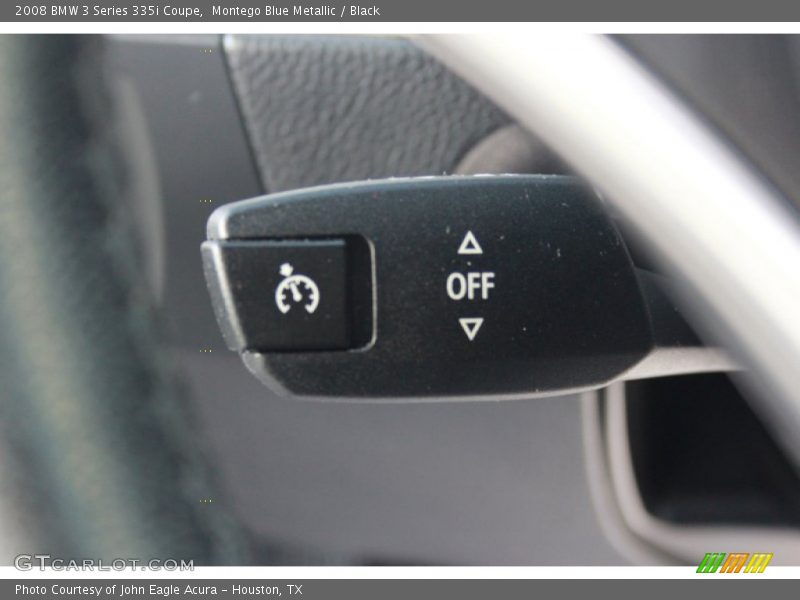 Montego Blue Metallic / Black 2008 BMW 3 Series 335i Coupe