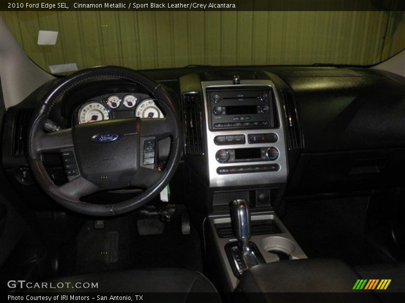 Cinnamon Metallic / Sport Black Leather/Grey Alcantara 2010 Ford Edge SEL