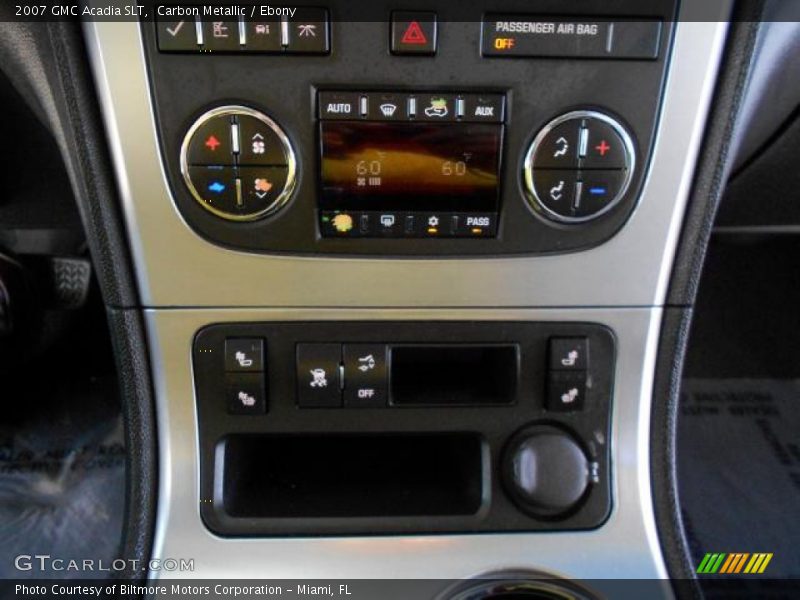 Carbon Metallic / Ebony 2007 GMC Acadia SLT