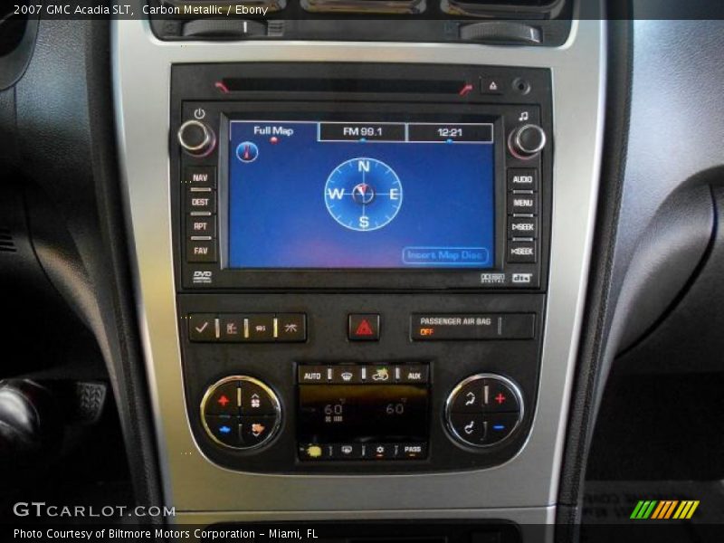 Carbon Metallic / Ebony 2007 GMC Acadia SLT