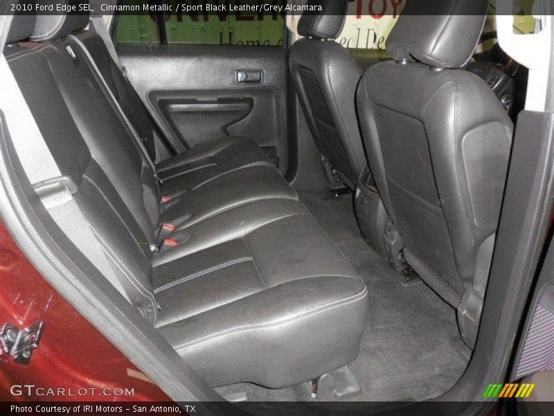 Cinnamon Metallic / Sport Black Leather/Grey Alcantara 2010 Ford Edge SEL