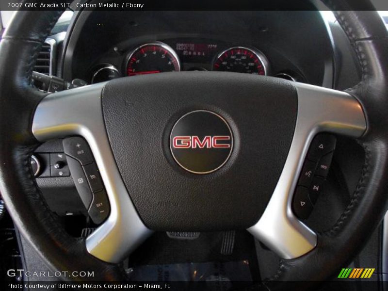 Carbon Metallic / Ebony 2007 GMC Acadia SLT