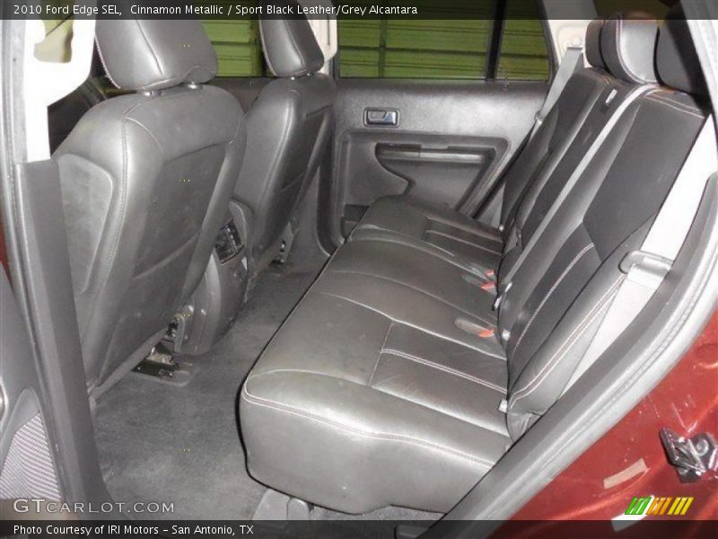 Cinnamon Metallic / Sport Black Leather/Grey Alcantara 2010 Ford Edge SEL