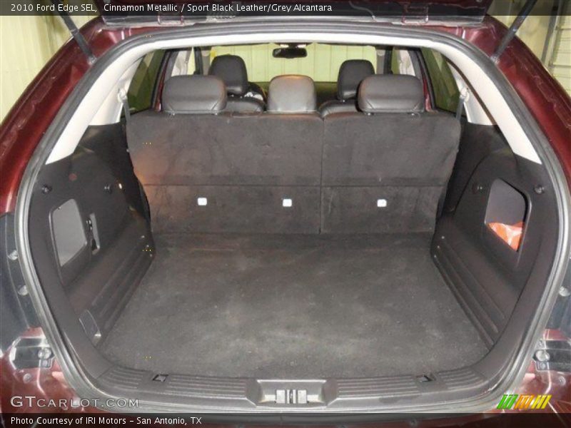 Cinnamon Metallic / Sport Black Leather/Grey Alcantara 2010 Ford Edge SEL