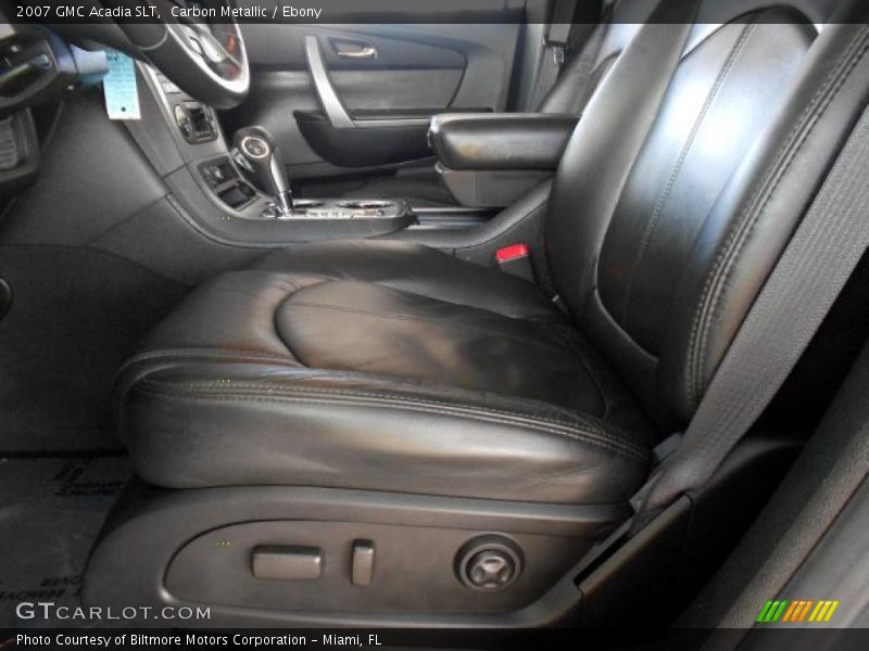 Carbon Metallic / Ebony 2007 GMC Acadia SLT