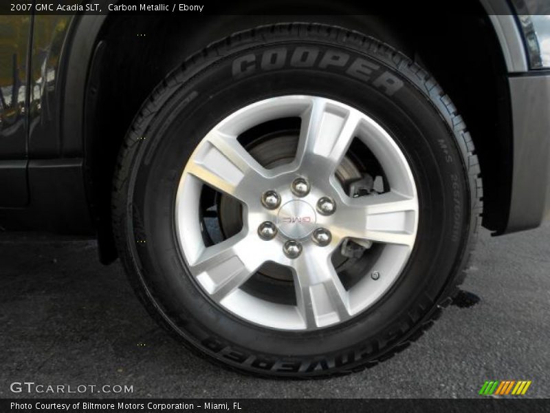 Carbon Metallic / Ebony 2007 GMC Acadia SLT