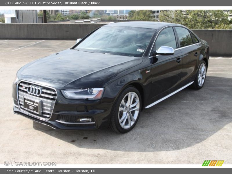 Brilliant Black / Black 2013 Audi S4 3.0T quattro Sedan