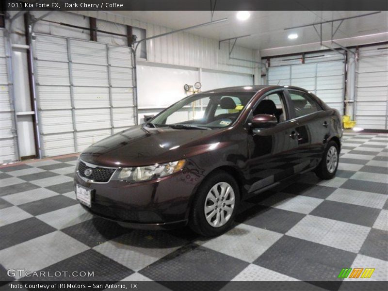 Dark Cherry / Coffee 2011 Kia Forte EX