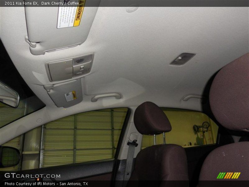 Dark Cherry / Coffee 2011 Kia Forte EX