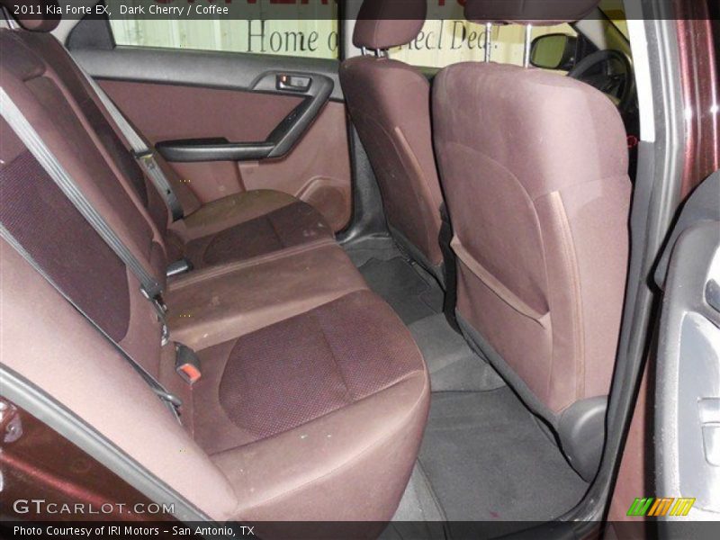 Dark Cherry / Coffee 2011 Kia Forte EX