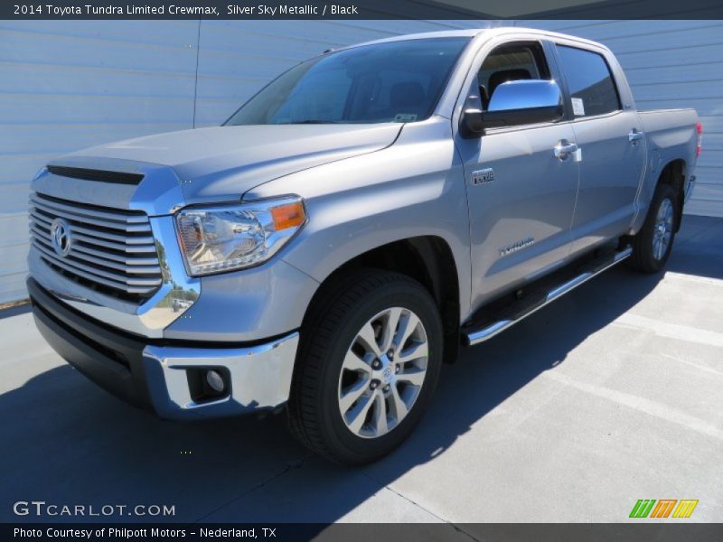 Front 3/4 View of 2014 Tundra Limited Crewmax