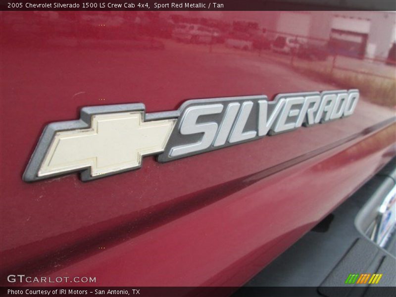 Sport Red Metallic / Tan 2005 Chevrolet Silverado 1500 LS Crew Cab 4x4