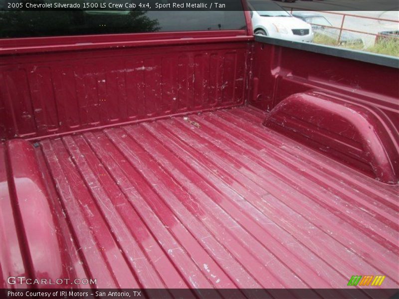 Sport Red Metallic / Tan 2005 Chevrolet Silverado 1500 LS Crew Cab 4x4