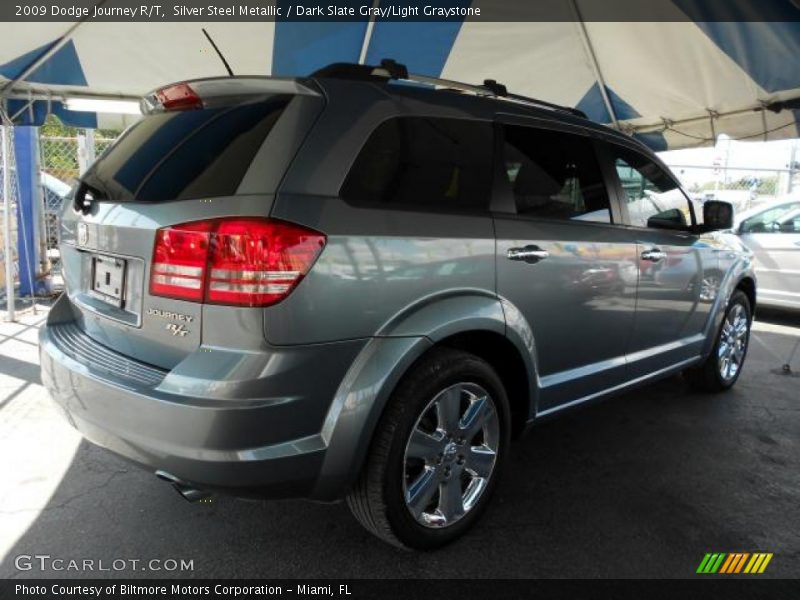 Silver Steel Metallic / Dark Slate Gray/Light Graystone 2009 Dodge Journey R/T