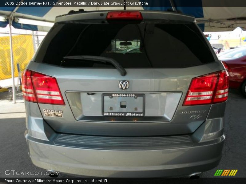 Silver Steel Metallic / Dark Slate Gray/Light Graystone 2009 Dodge Journey R/T