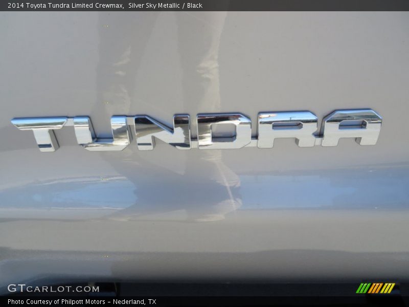 Silver Sky Metallic / Black 2014 Toyota Tundra Limited Crewmax