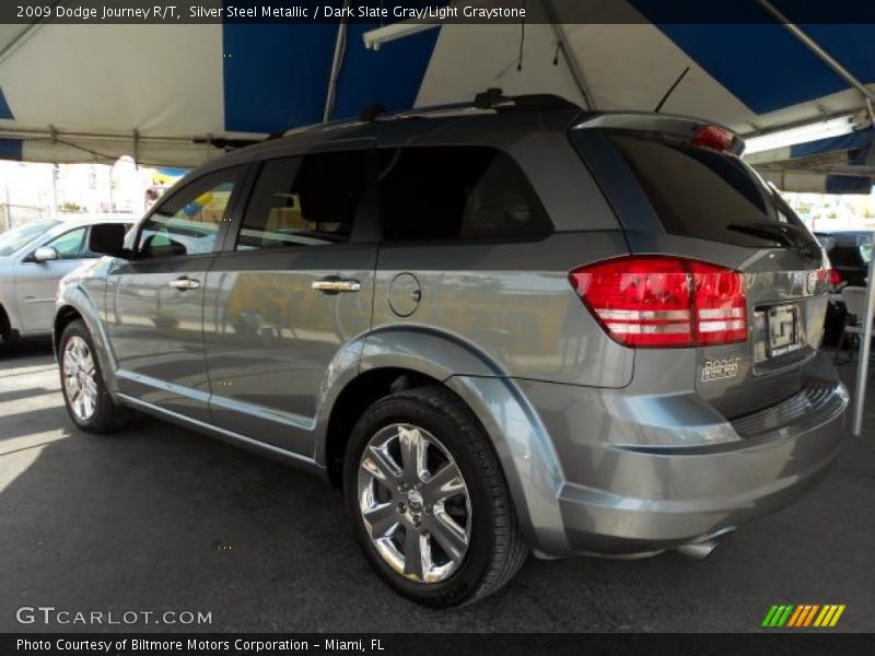 Silver Steel Metallic / Dark Slate Gray/Light Graystone 2009 Dodge Journey R/T