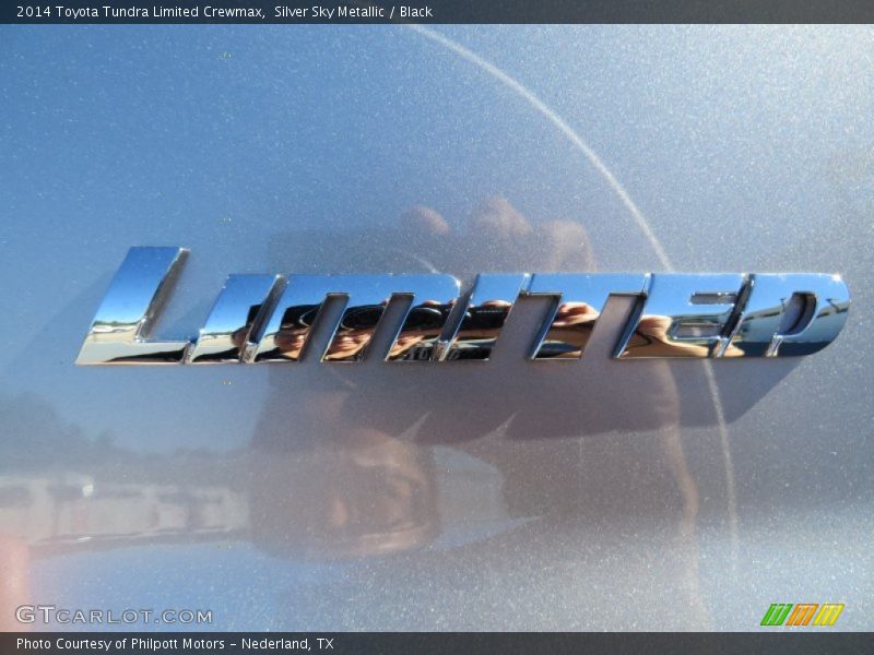 Silver Sky Metallic / Black 2014 Toyota Tundra Limited Crewmax