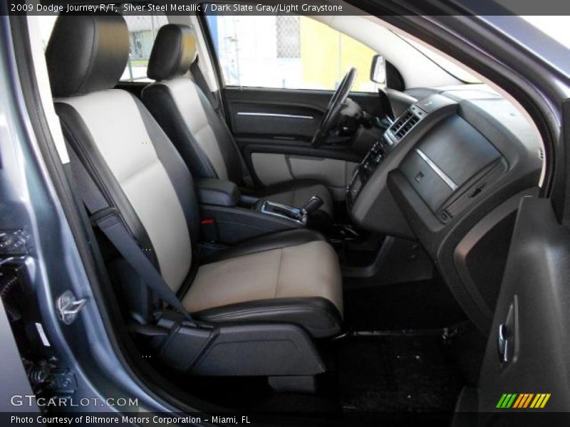 Silver Steel Metallic / Dark Slate Gray/Light Graystone 2009 Dodge Journey R/T