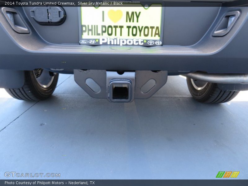Silver Sky Metallic / Black 2014 Toyota Tundra Limited Crewmax