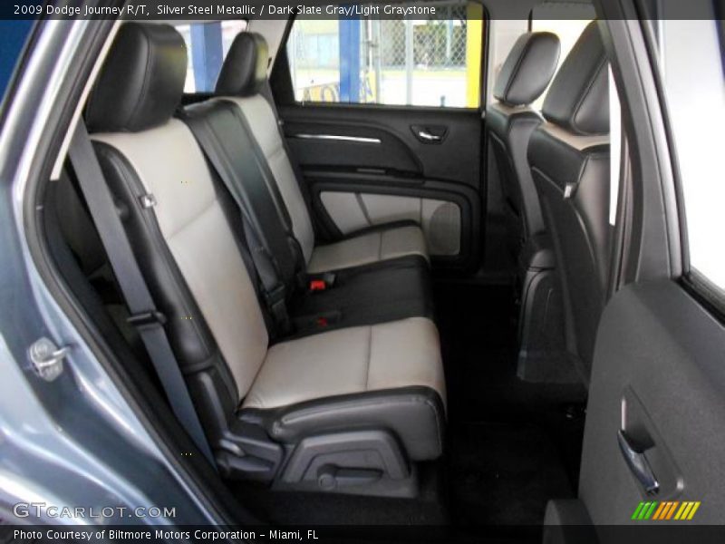 Silver Steel Metallic / Dark Slate Gray/Light Graystone 2009 Dodge Journey R/T