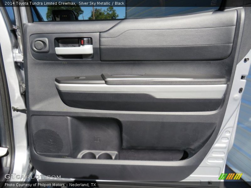 Silver Sky Metallic / Black 2014 Toyota Tundra Limited Crewmax